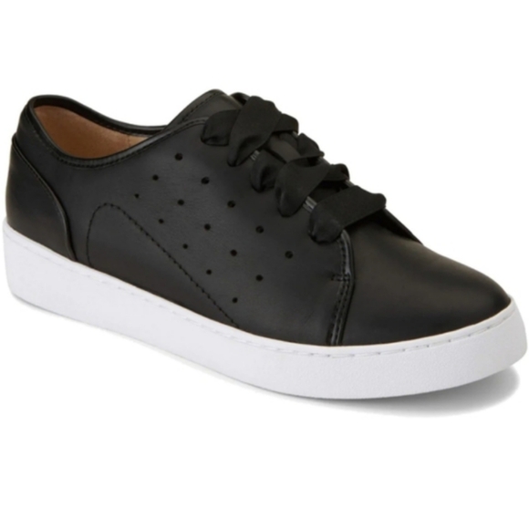 Vionic Shoes - Vionic Keke sneaker black leather ribbon laces size 9.5